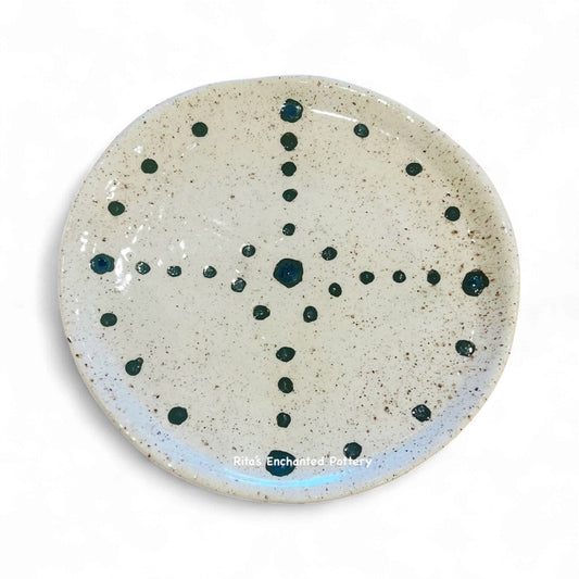 Medicine Wheel Plate — Grounding Energy & Meditation